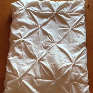 Off white twin XL comforter